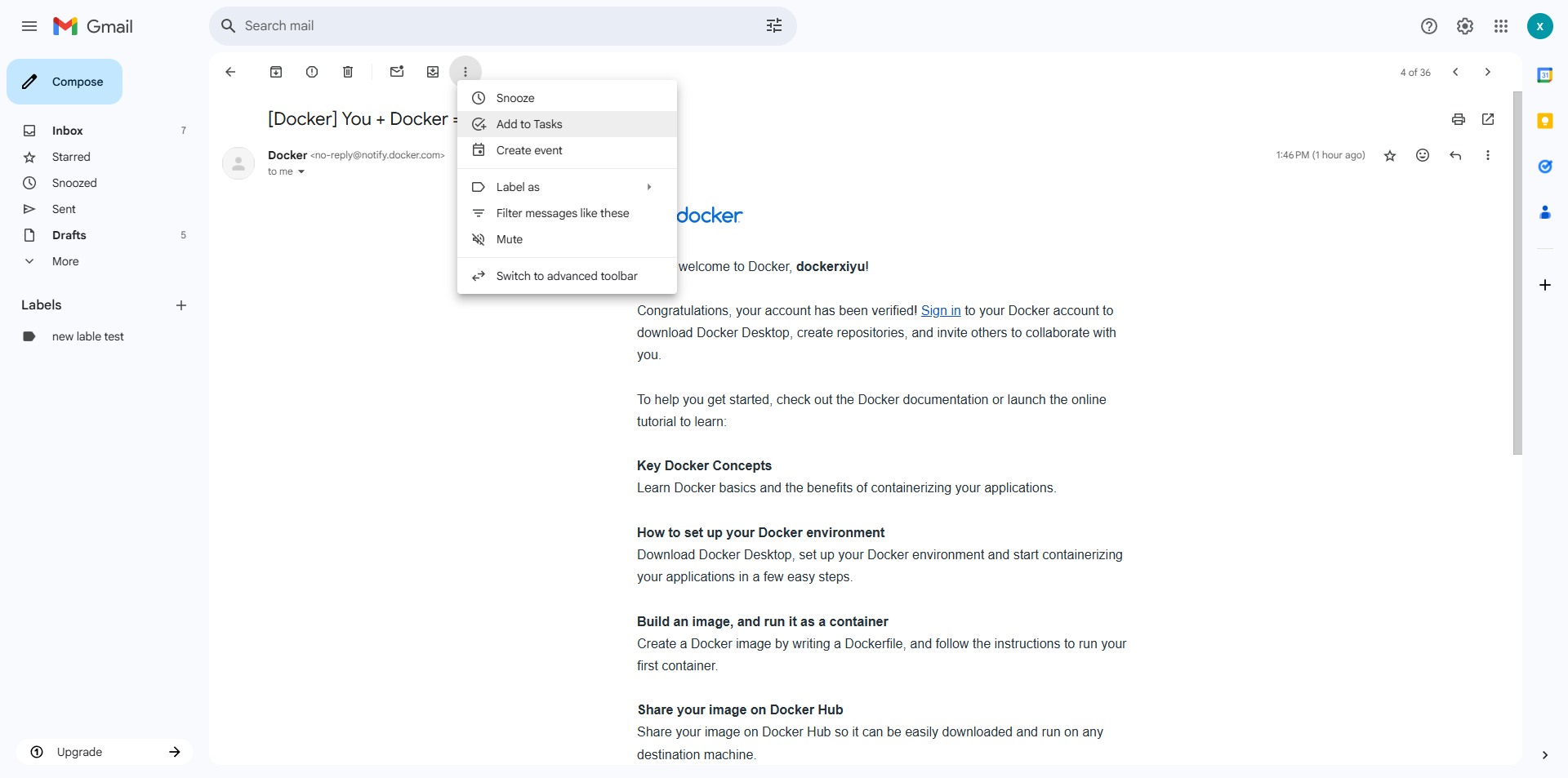 Screenshot for step