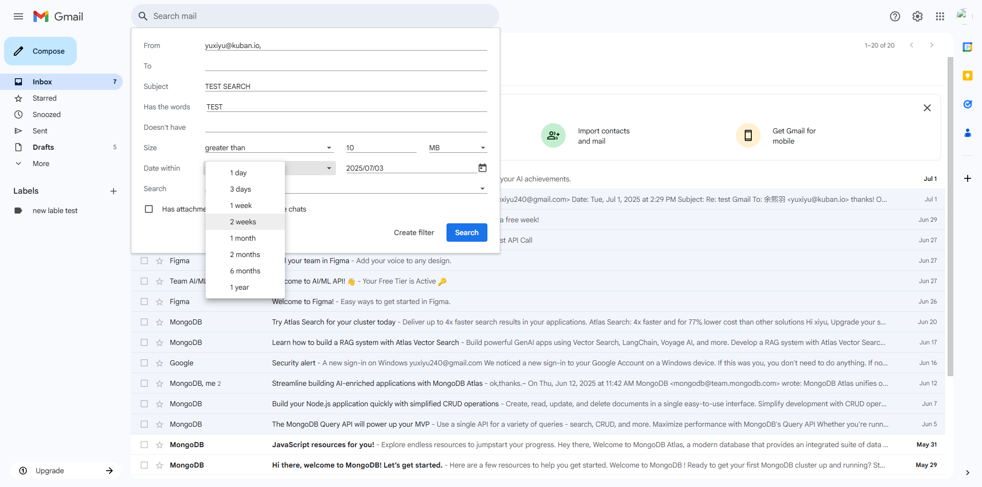 Screenshot for step