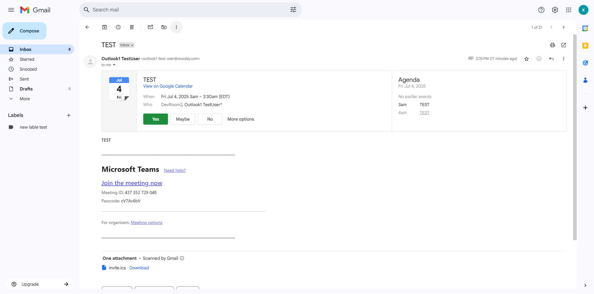 Screenshot for step