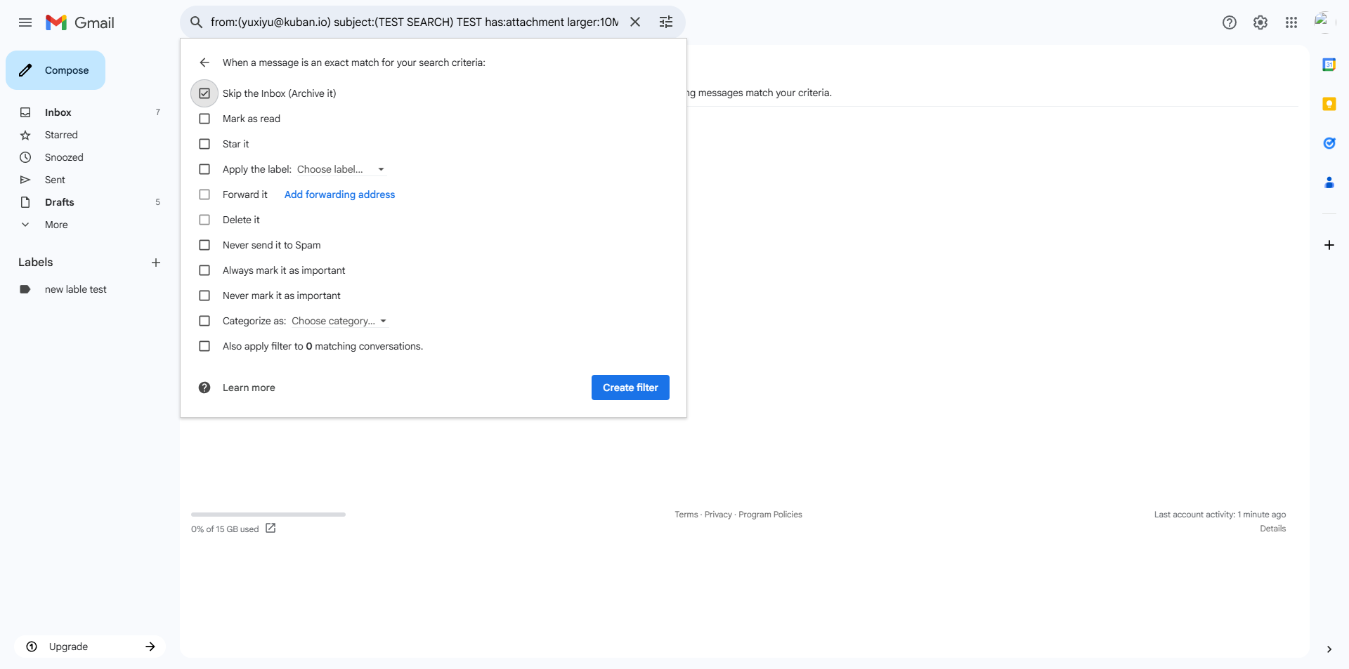 Screenshot for step