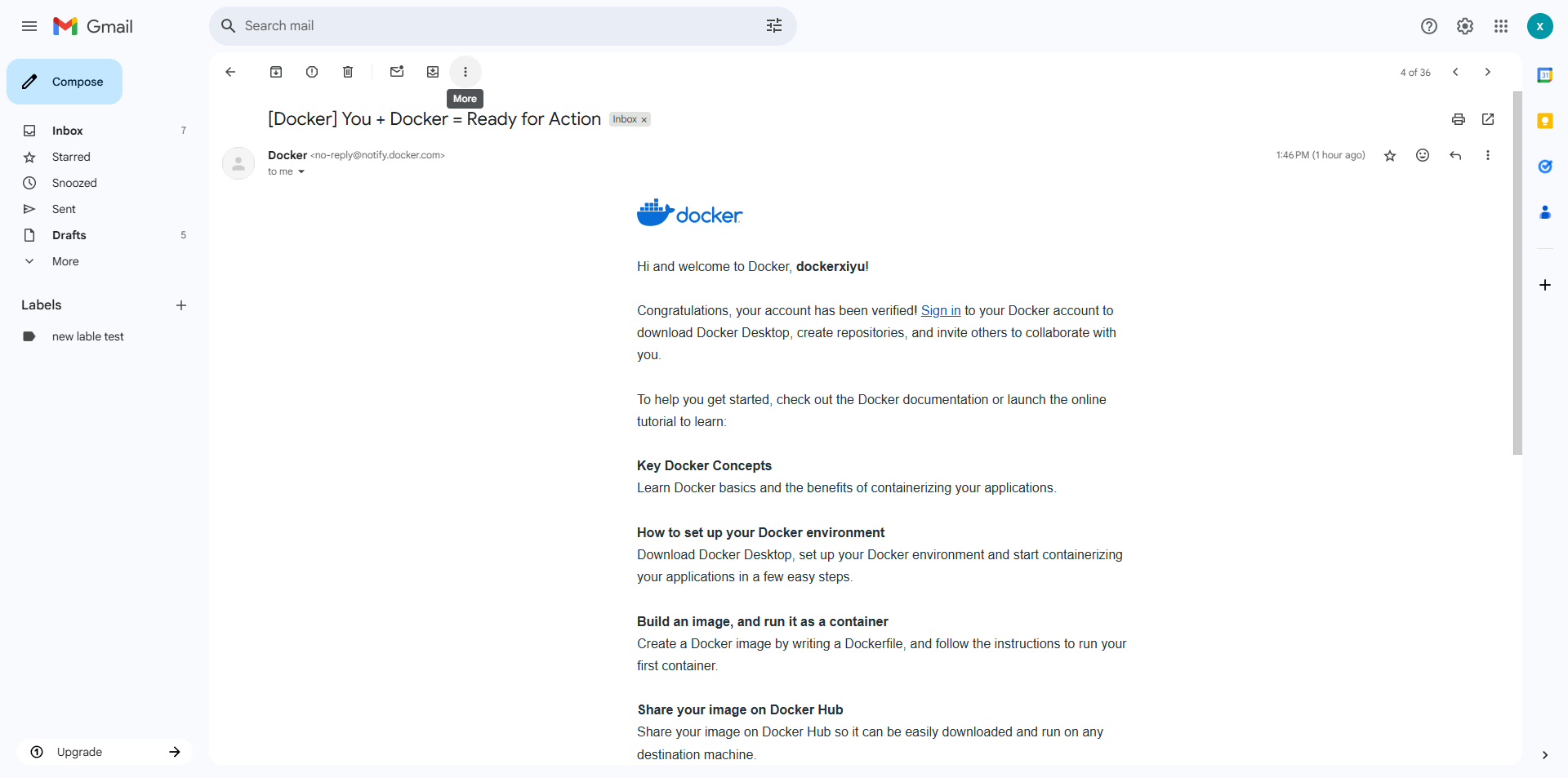 Screenshot for step