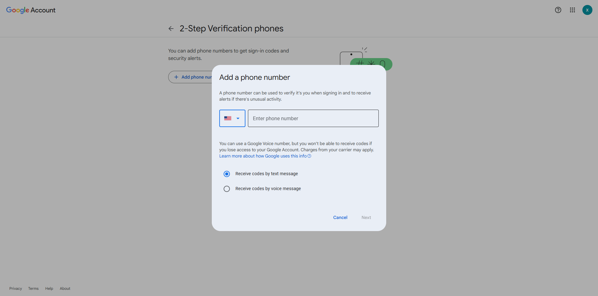 Screenshot for step