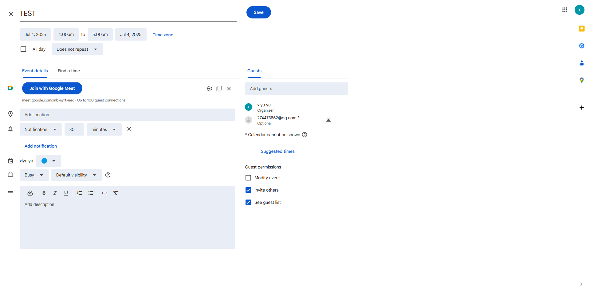 Screenshot for step
