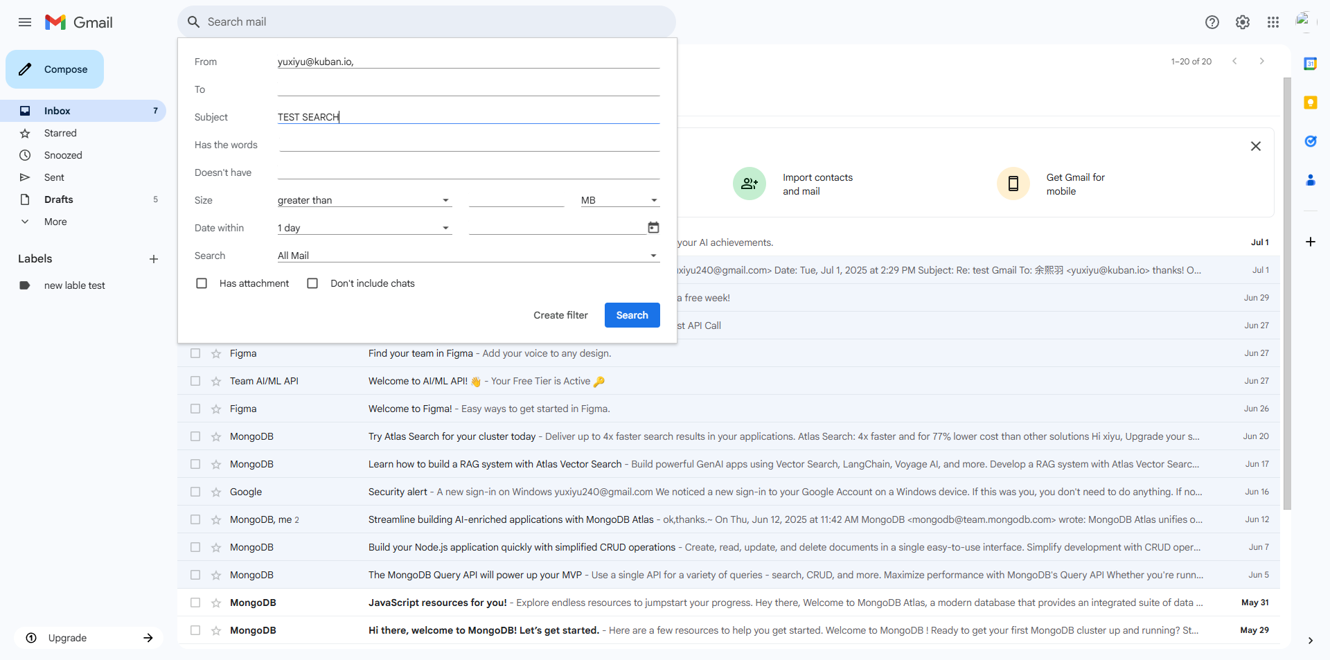 Screenshot for step