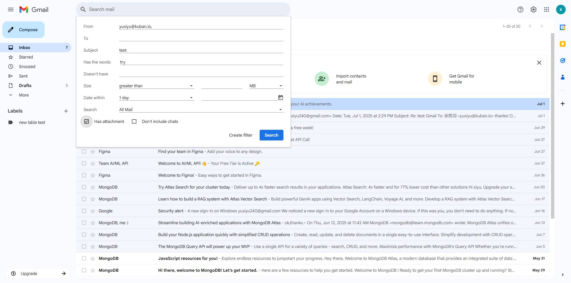 Screenshot for step