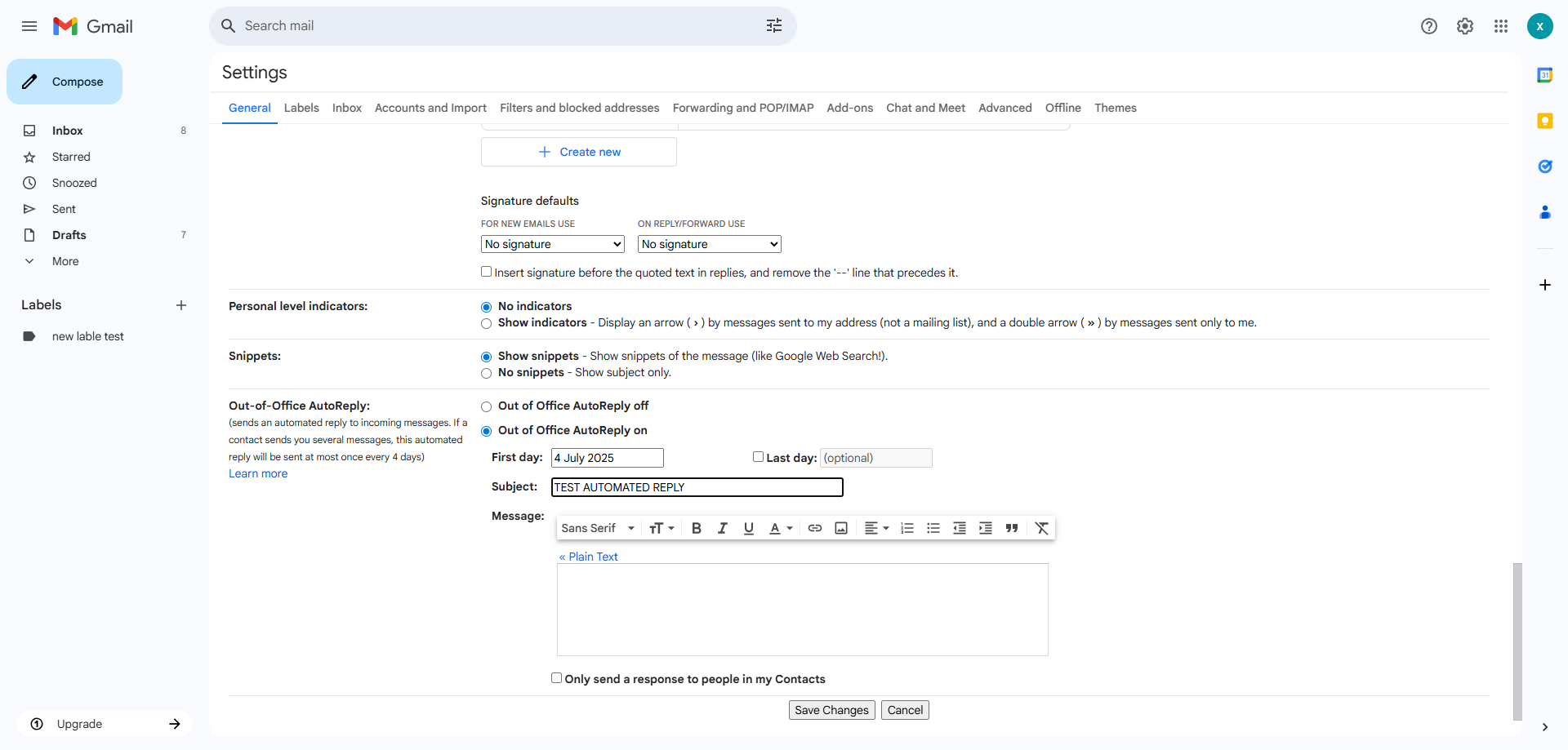 Screenshot for step