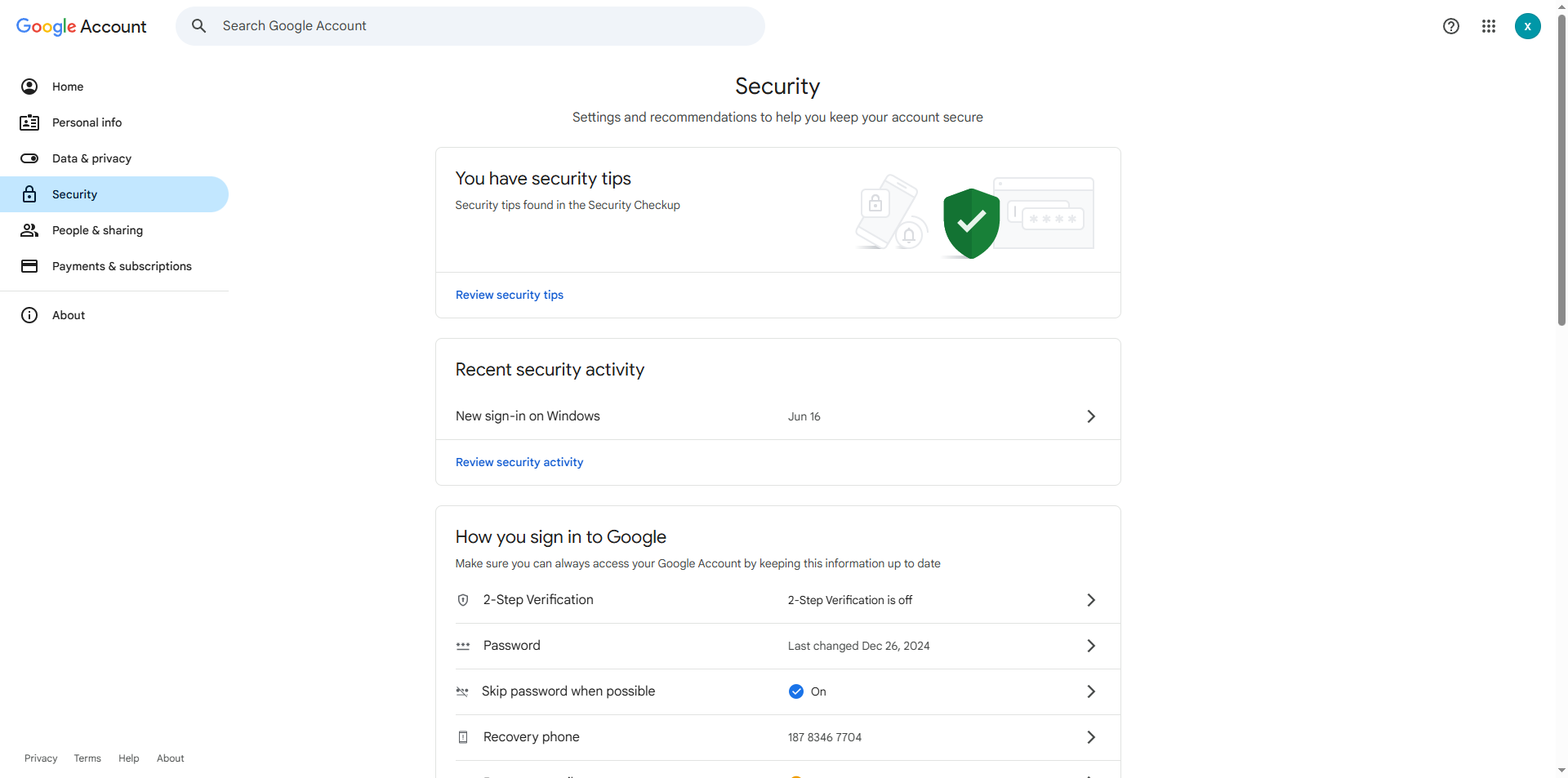 Screenshot for step