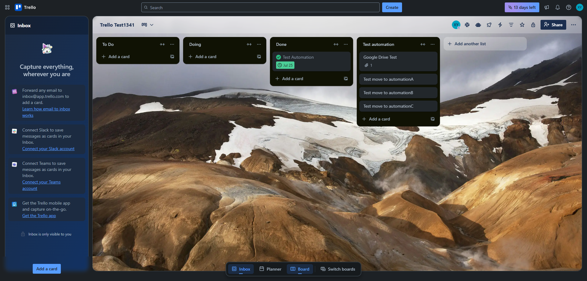 Screenshot for Access Board Menu