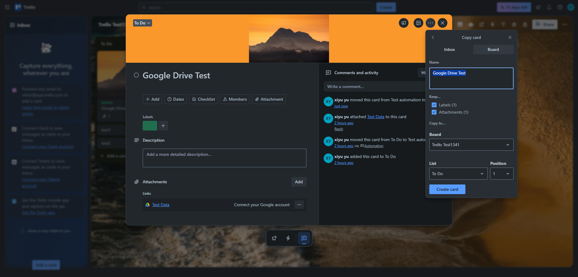 Screenshot for Choose Destination List