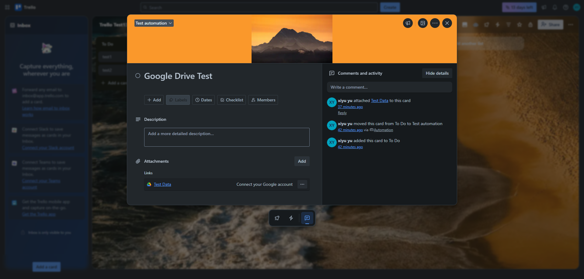 Screenshot for Access Label Options