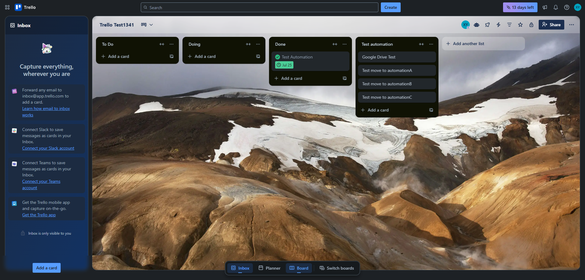 Screenshot for Access Board Menu