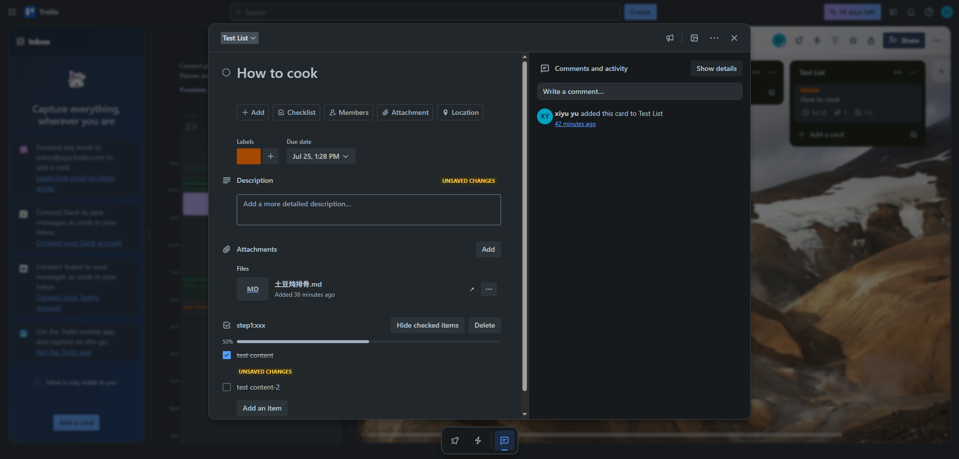 Screenshot for Access Comment Section