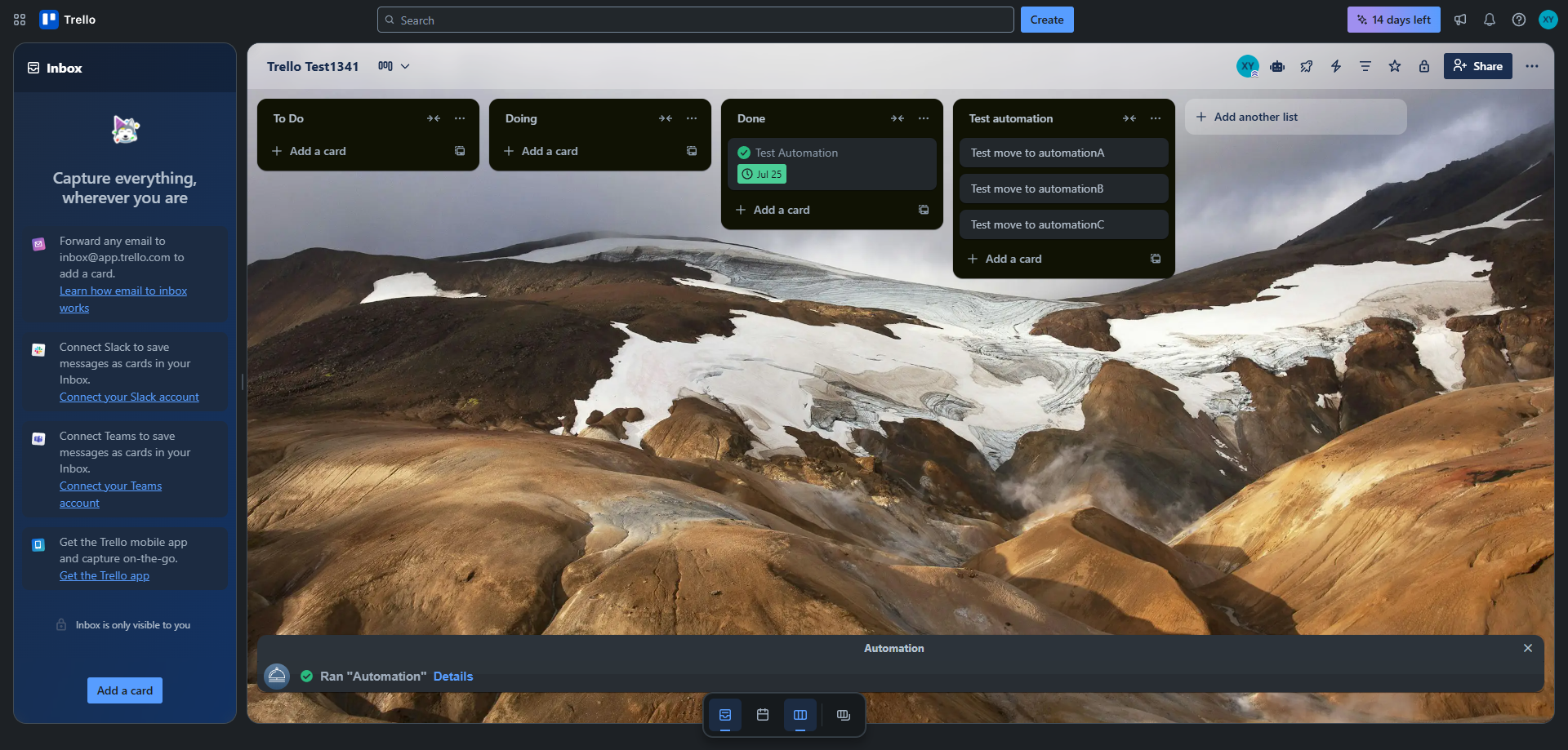 Screenshot for Access Board Button Options