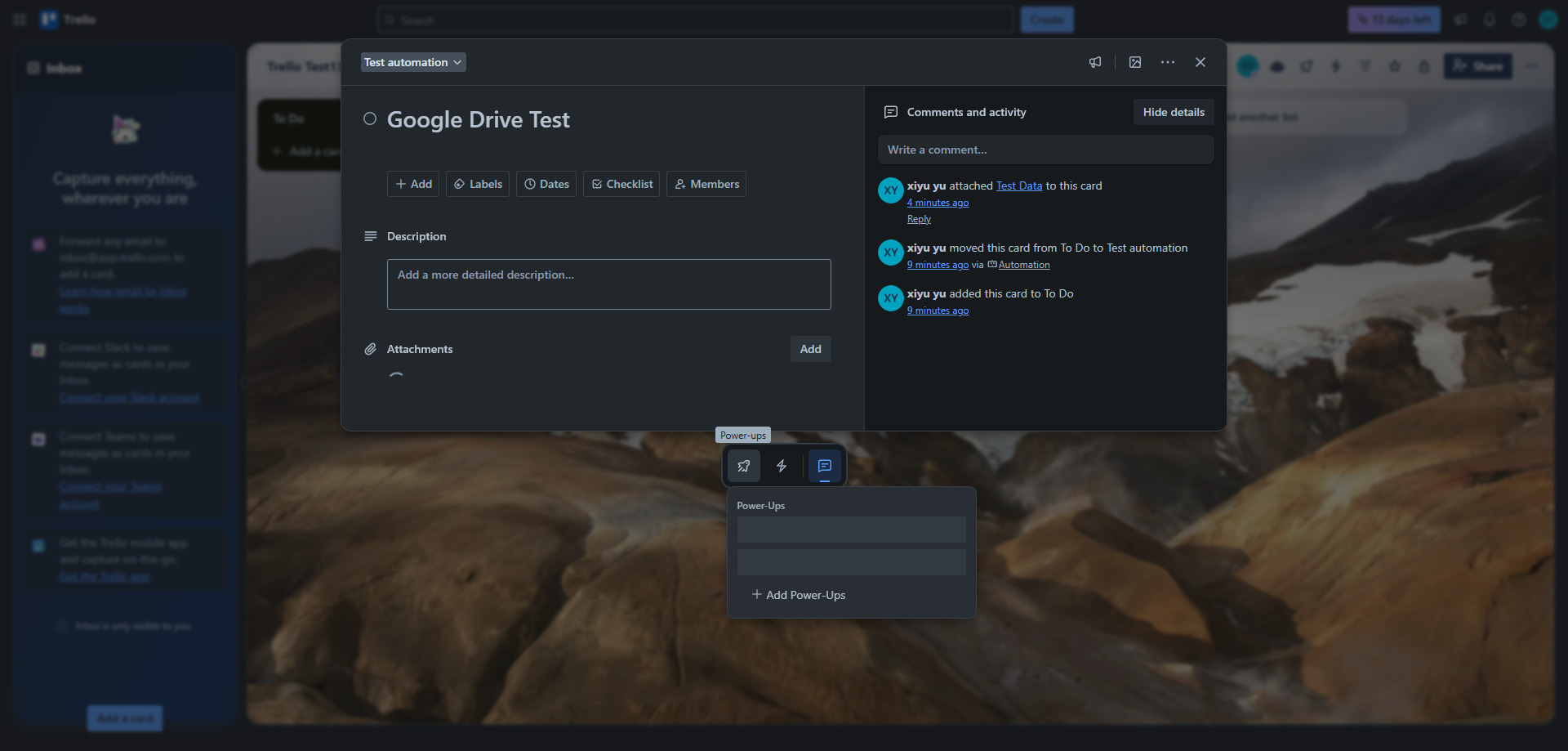 Screenshot for Access Power-ups Section