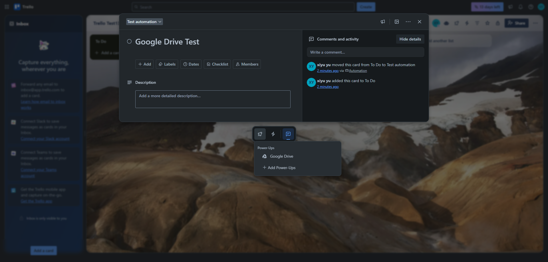 Screenshot for Access Power-Ups Section