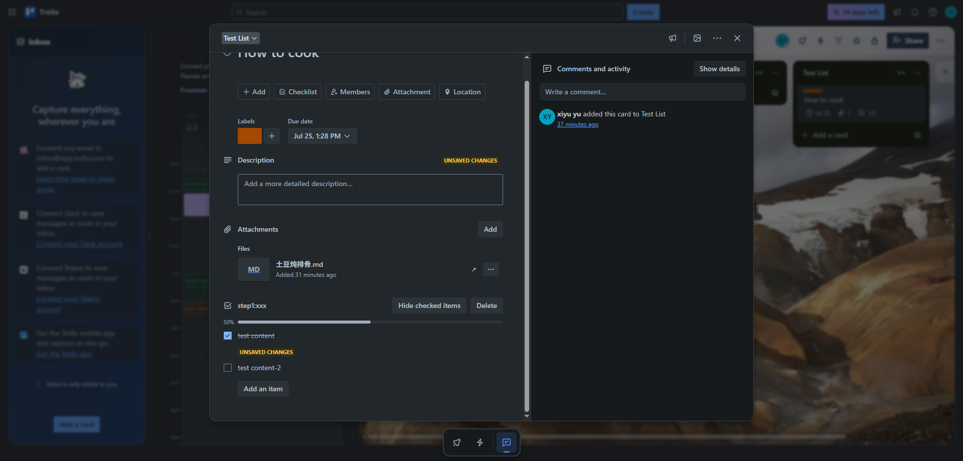Screenshot for Access Due Date Settings