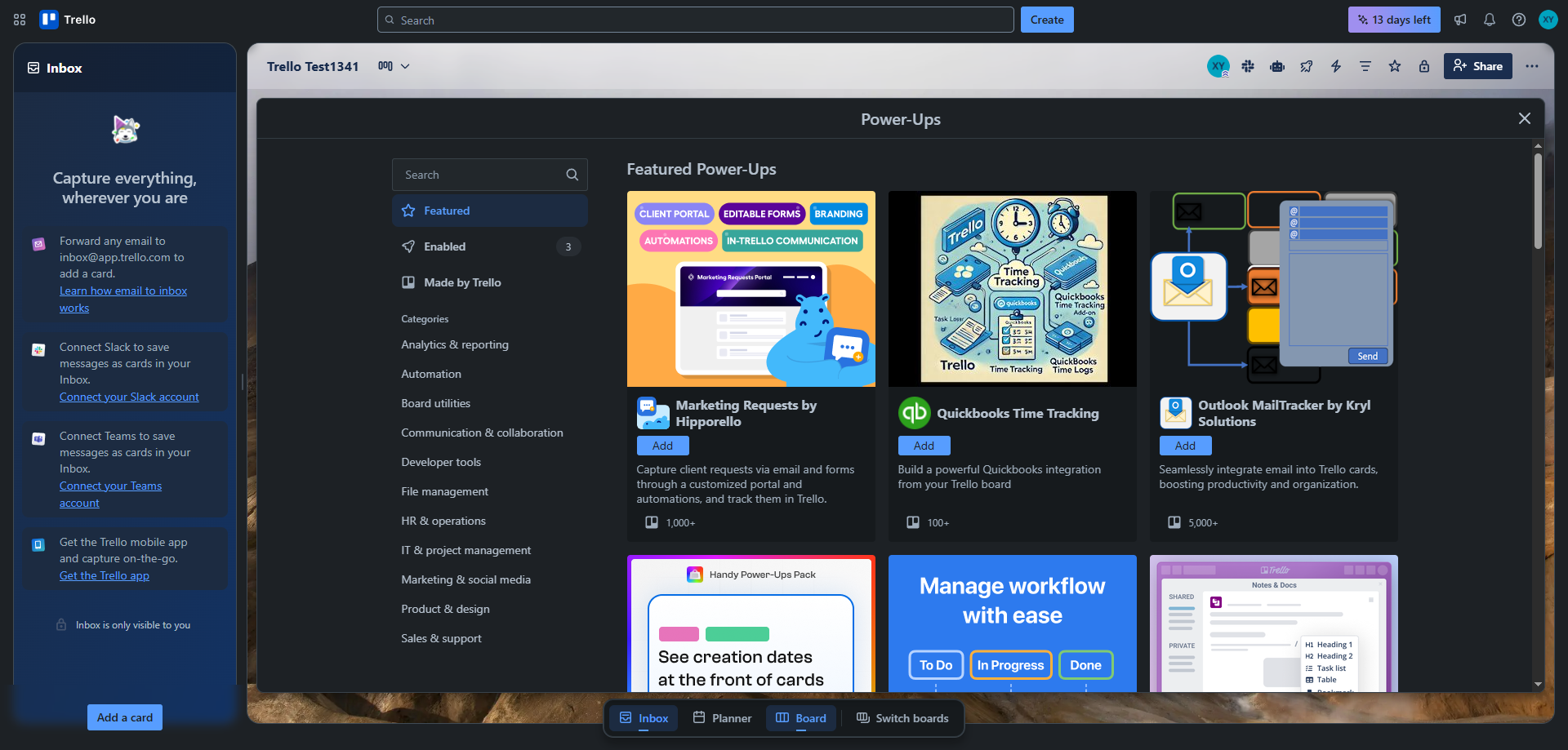 Screenshot for Browse Available Power-Ups