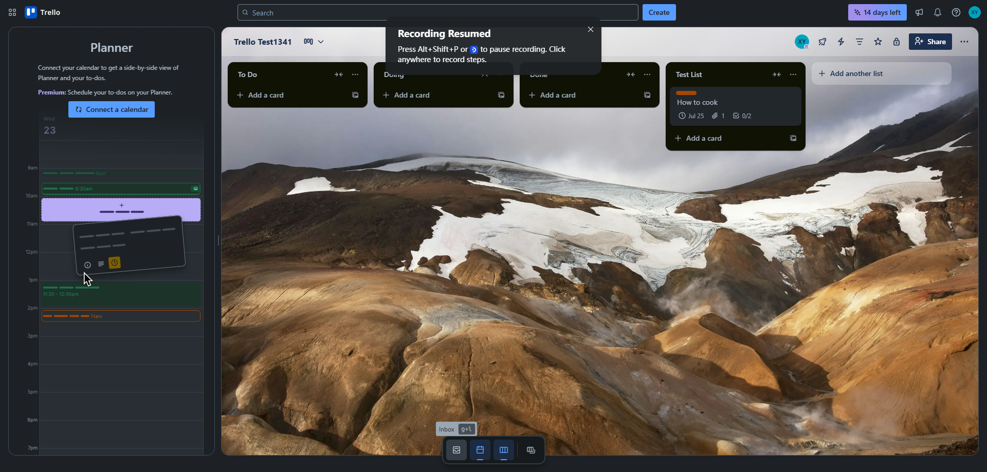 Screenshot for Navigate to Inbox View