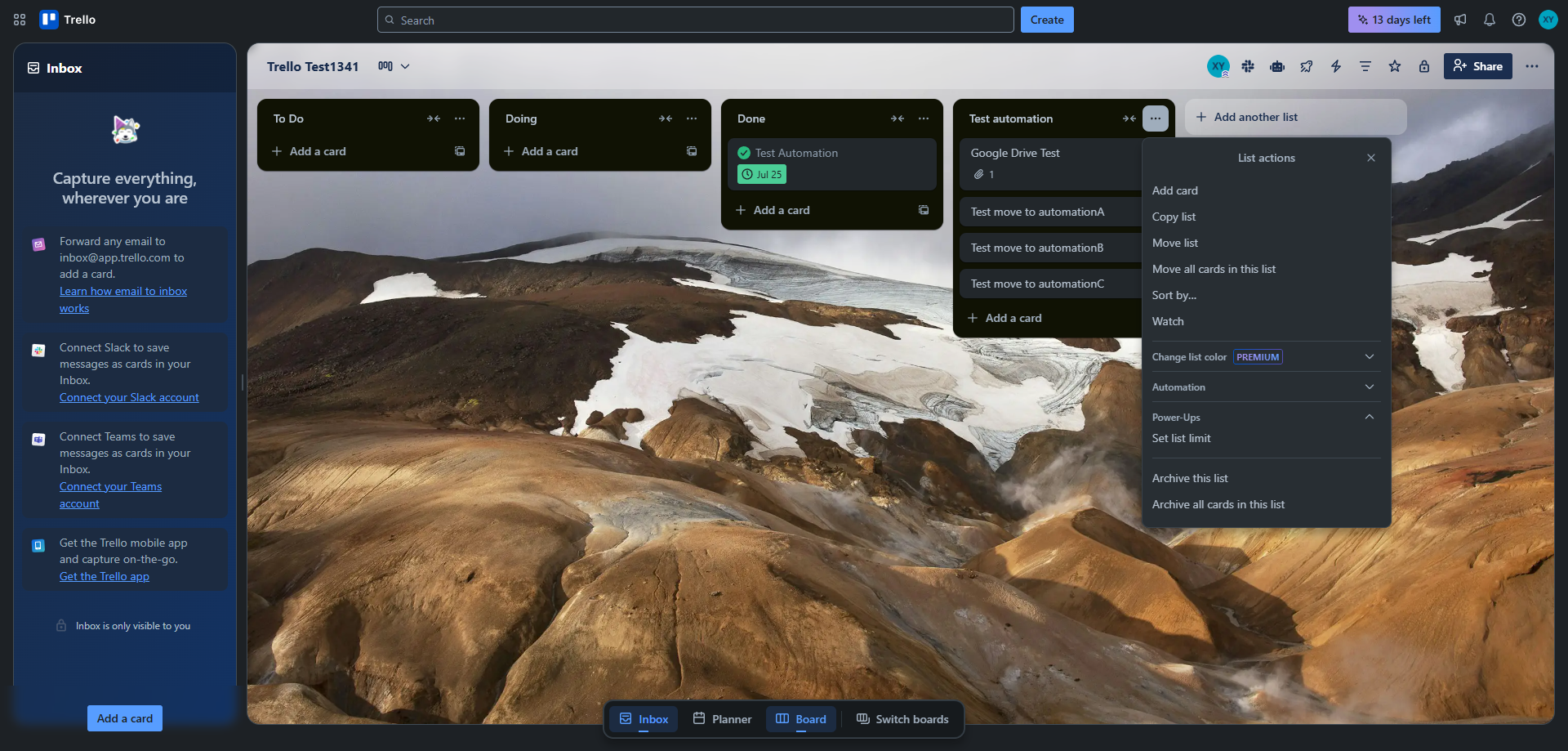 Screenshot for Open List Limit Settings