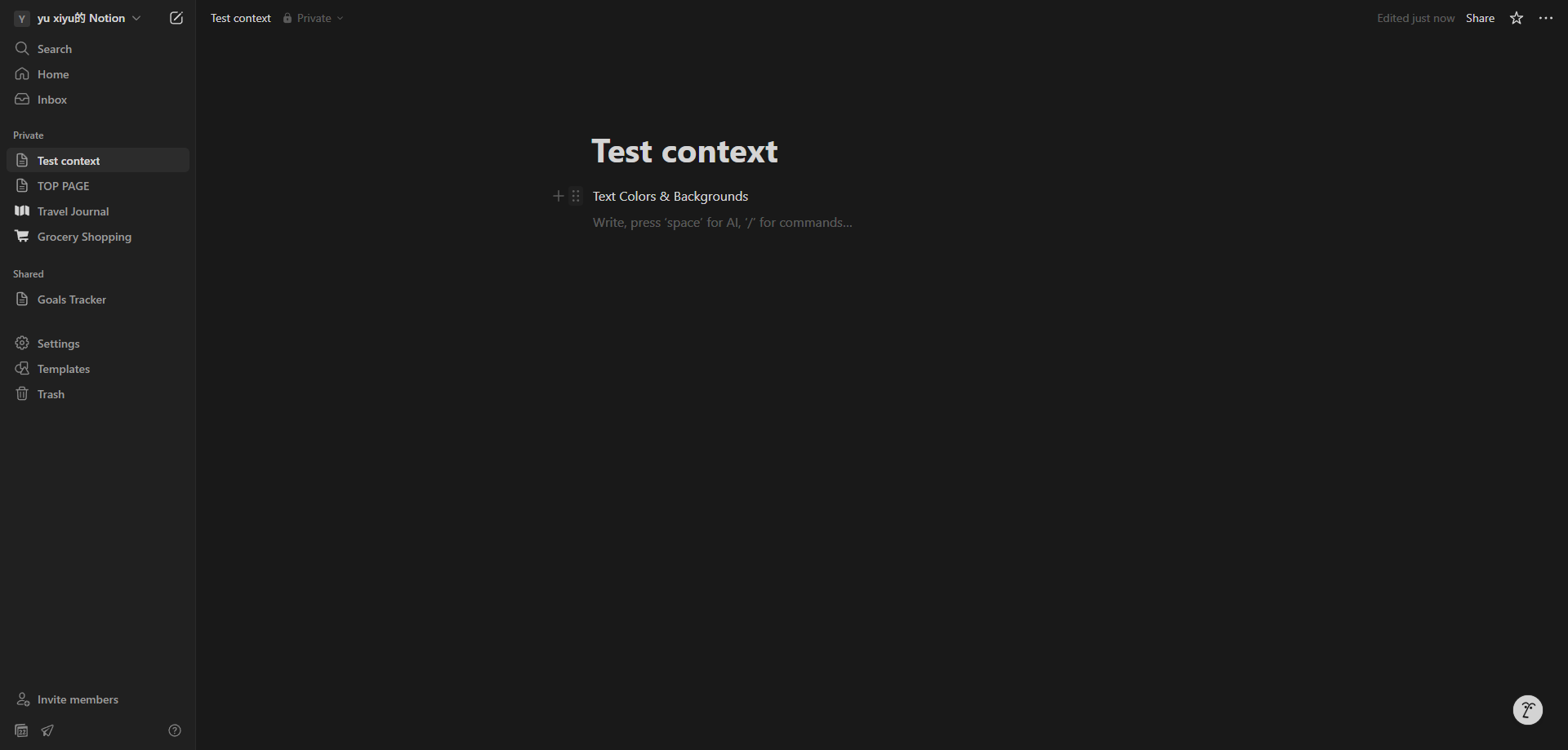 Screenshot for Select Text for Formatting