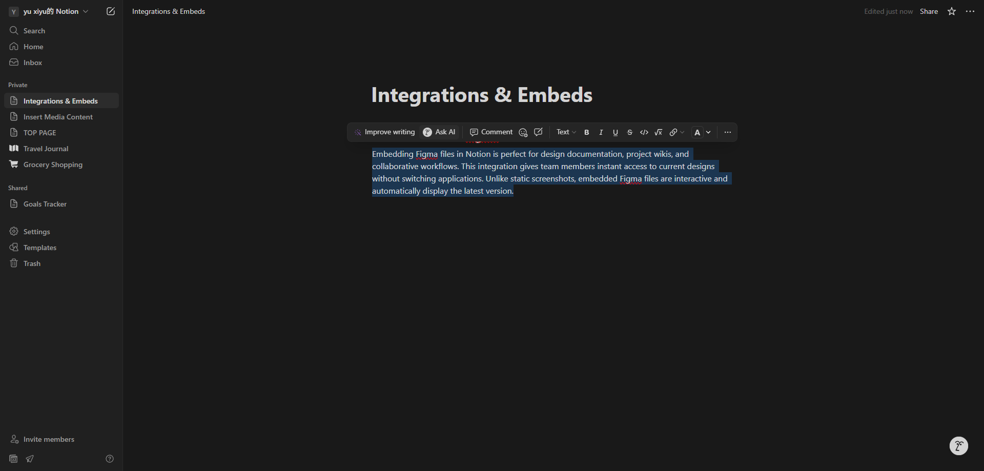 Screenshot for Use Ask AI for Custom Assistance