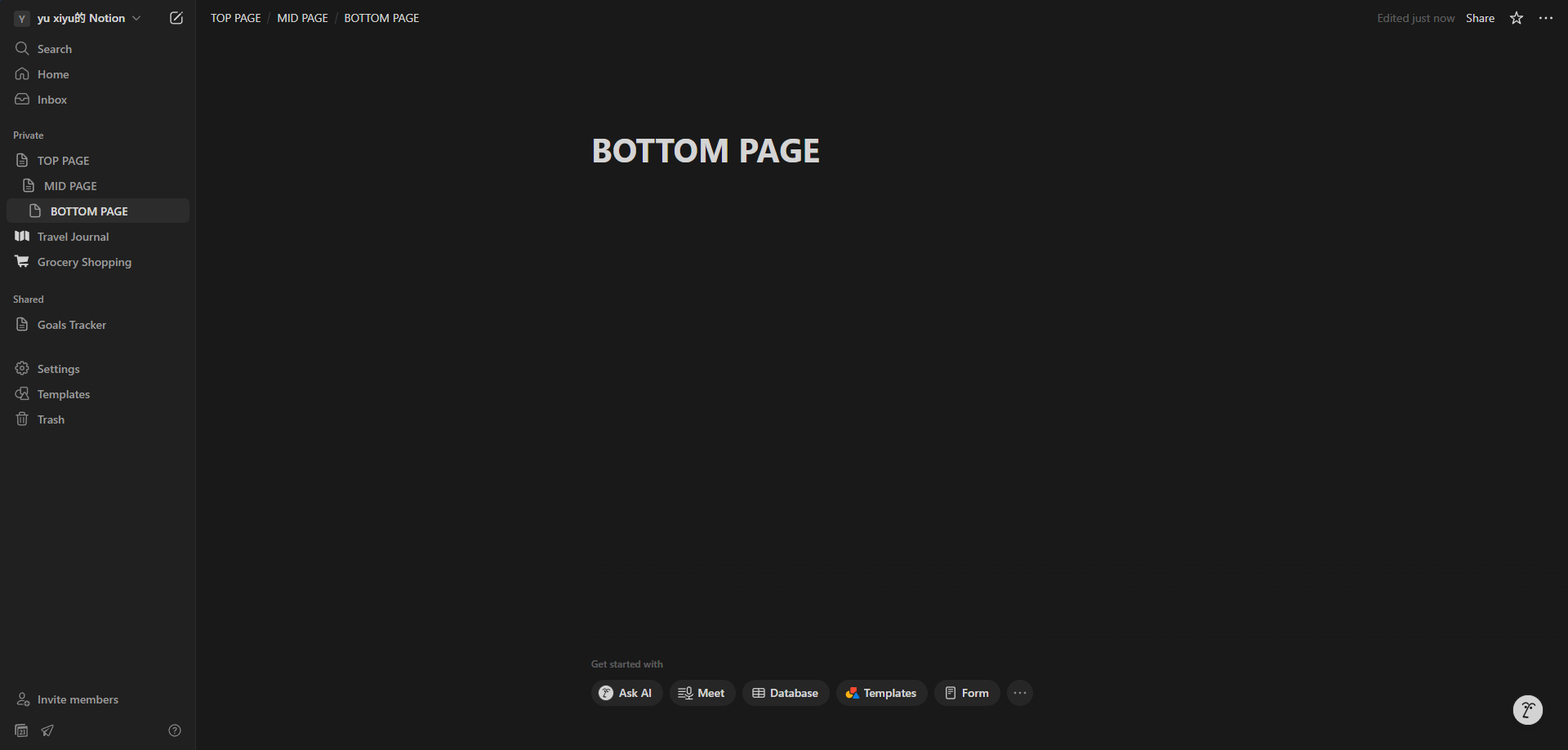 Screenshot for Locate the Breadcrumb Navigation
