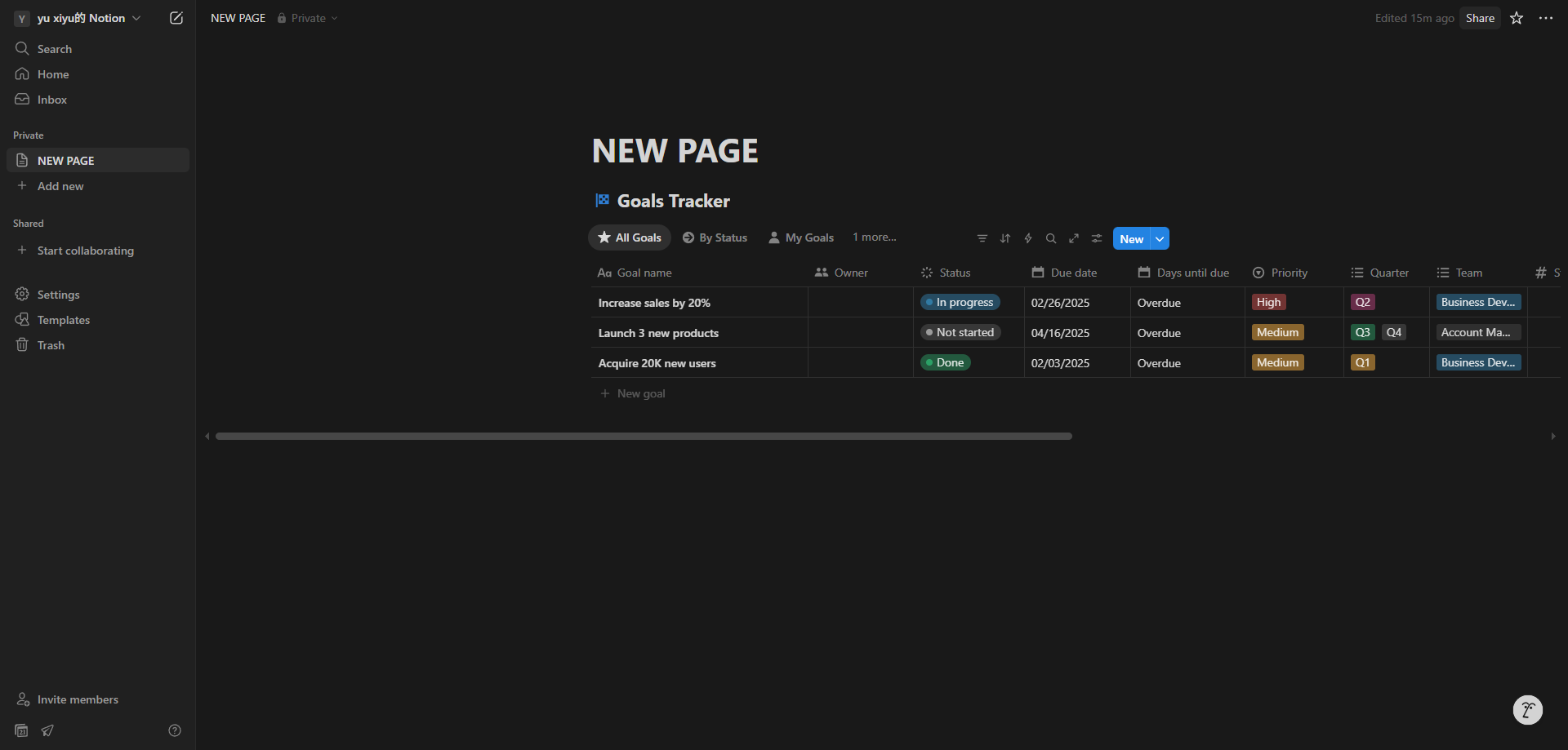 Screenshot for Access the Share Menu