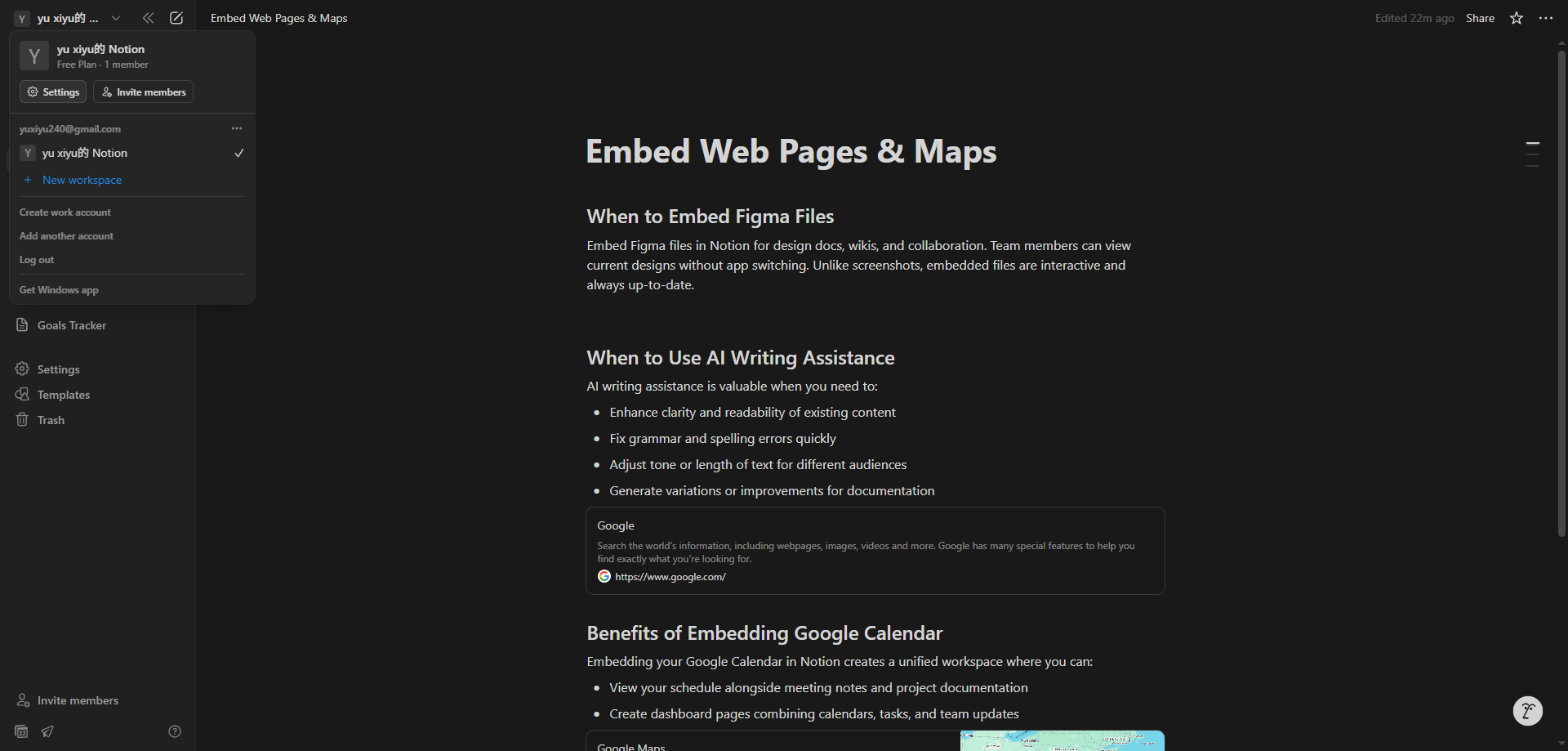 Screenshot for Navigate to Settings